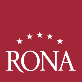 Logo sklárne Rona